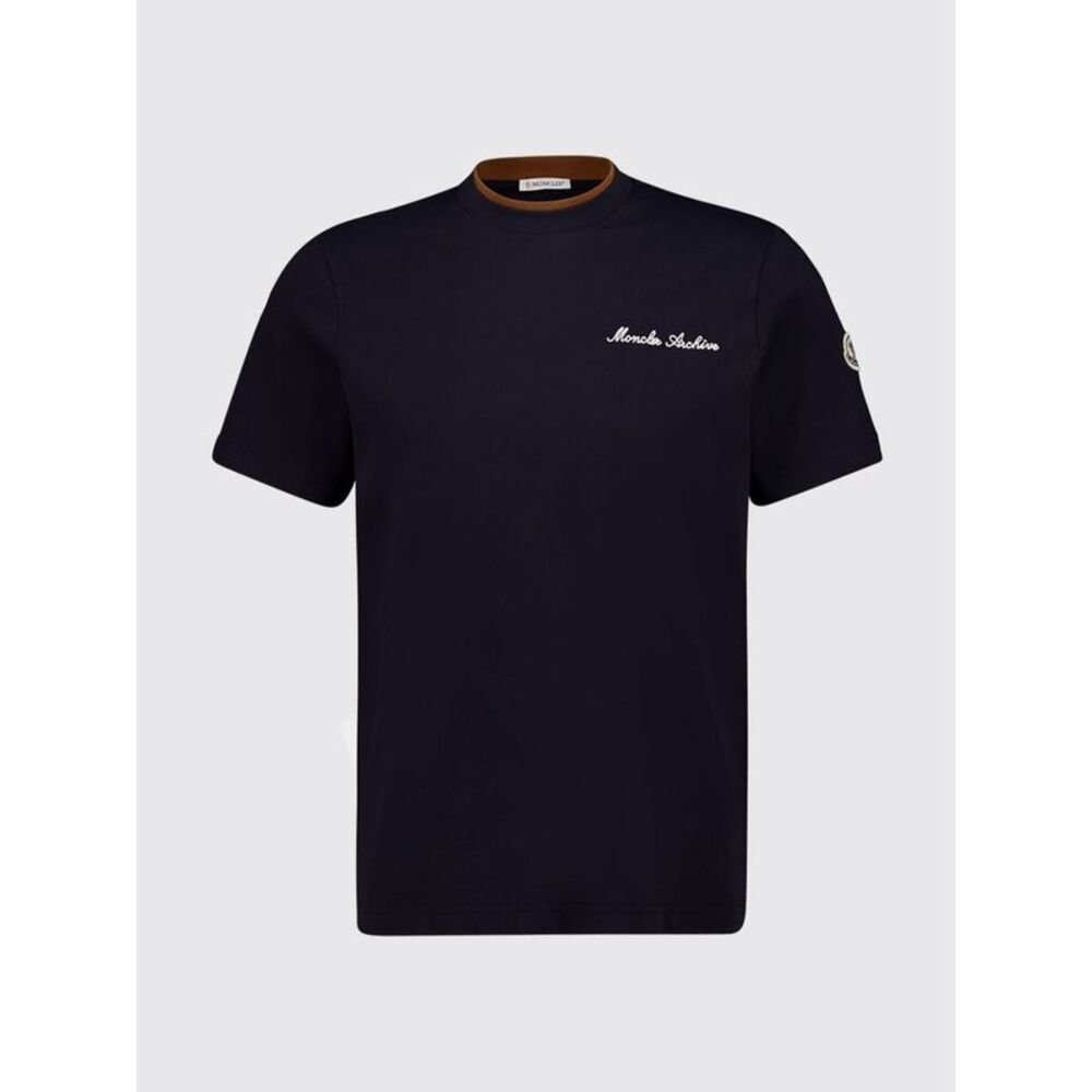 Moncler Men Moncler Cotton T-Shirt With Logo